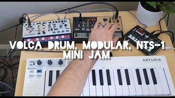Atmospheric Jam ft Korg Volca Drum, Modular, NTS-1