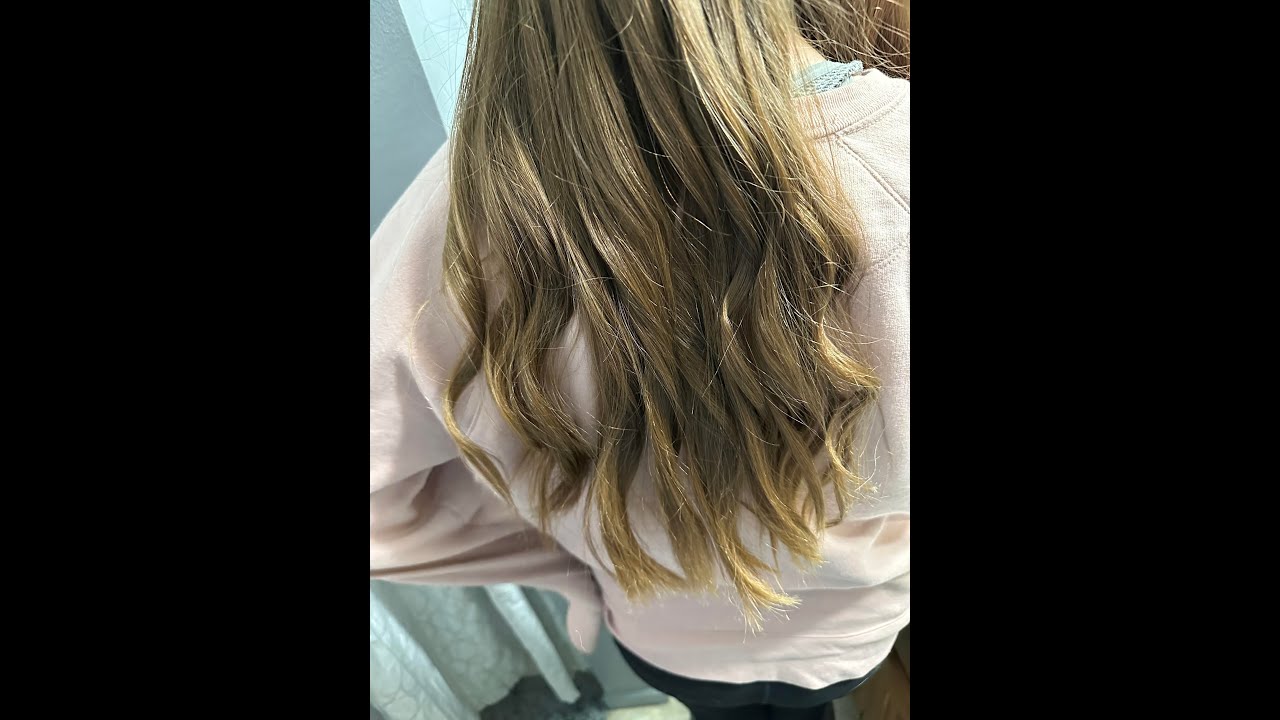 How To Curl Your Hair Clamp Curling Iron Tutorial YouTube