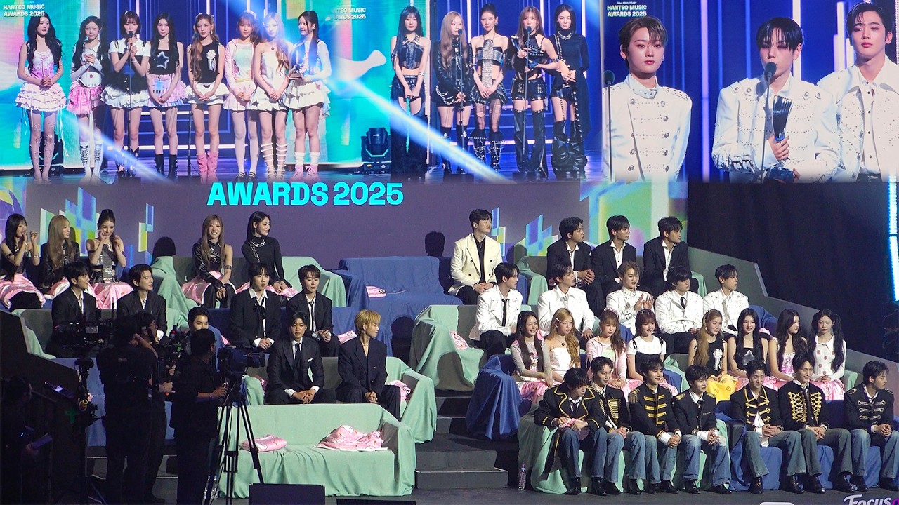 Hearts2Hearts ARTMS WEi 수상 🏆 reaction [PENTAGON LUCY Forestella  김희재 손태진 박지현 황가람]/ HMA 2025