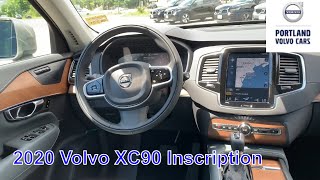 Volvo XC90 Inscription Pebble Grey Metallic 2020 года и УДИВИТЕЛЬНЫЙ салон из шифера!