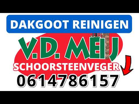 Dakgoot Schoonmaken Wassenaar | 0614786157 Van der Meij Dakgoot Reinigen Dakgoten Schoonmaken ZH NL