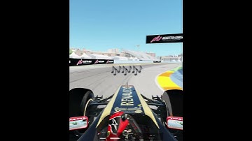 Lotus Renault BRUTAL blown diffuser sound #shorts #assettocorsa #f1 #formula1 #racing #automobile