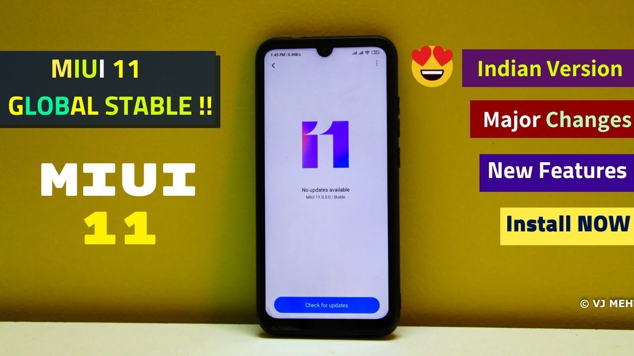 Aa Gyi🔥MIUI11 Indian Global Stable ft. Redmi Note7 Pro/K20... | Major Changes MIUI 11 Indian Stable