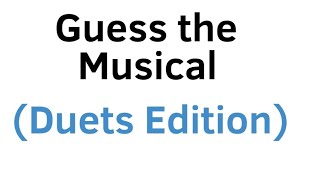 Celebrity Guess The Musical Theatre Song (Pt 3) Duets! Wealth