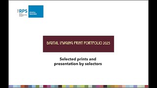 RPS Digital Imaging - Print Portfolio 2025