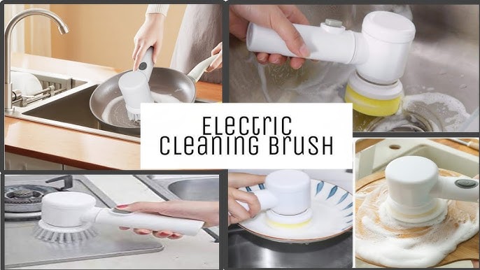 Electric Magic Brush Spin Scrubber Electric Cleaning Brush 5 - Temu