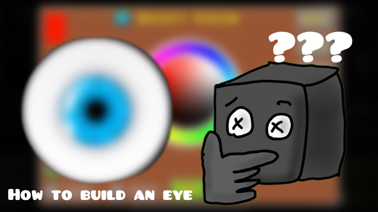 How to build an eye in GD (low object)