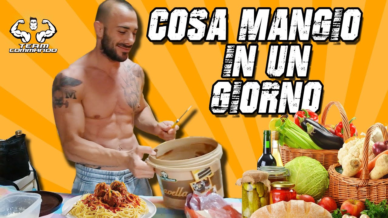 COSA MANGIO IN UNA GIORNATHAN - Bodybuilding EDITION ✚ Cheat meal