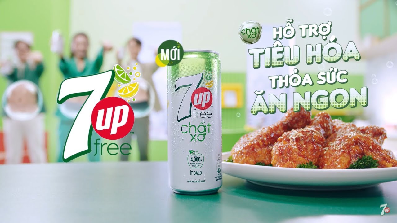 7UP CHẤT XƠ MỚI | HỖ TRỢ TIÊU HÓA, THỎA SỨC ĂN NGON - YouTube