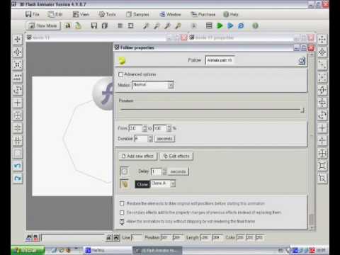 3D Flash Animator - Aula Basica - YouTube