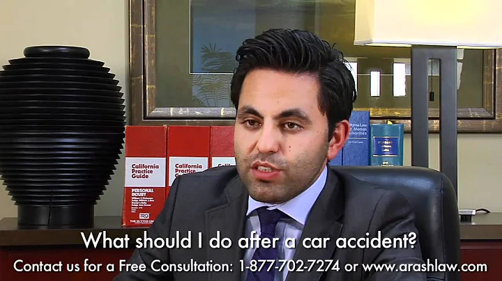 What to Do After a Car Accident or Car Crash (from a Personal Injury Lawyer)
