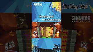Miner Jump Quest——Augmented Climbing Wall