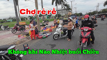 De markt op het Cau Tram Industriepark in Can Duoc is tegenwoordig erg levendig.