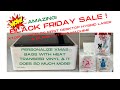 XTOOL M1 REVIEW &amp; HEAT TRANSFER VINYL XMAS BAGS - DON&#39;T MISS THE BLACK FRIDAY SALE!