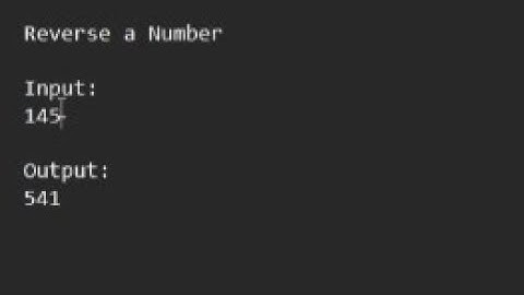 Reverse a number #coding #codeblocks #cprogramming #sweetytech #interview