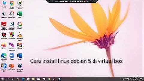 Installasi Linux debian 5 di Virtual box