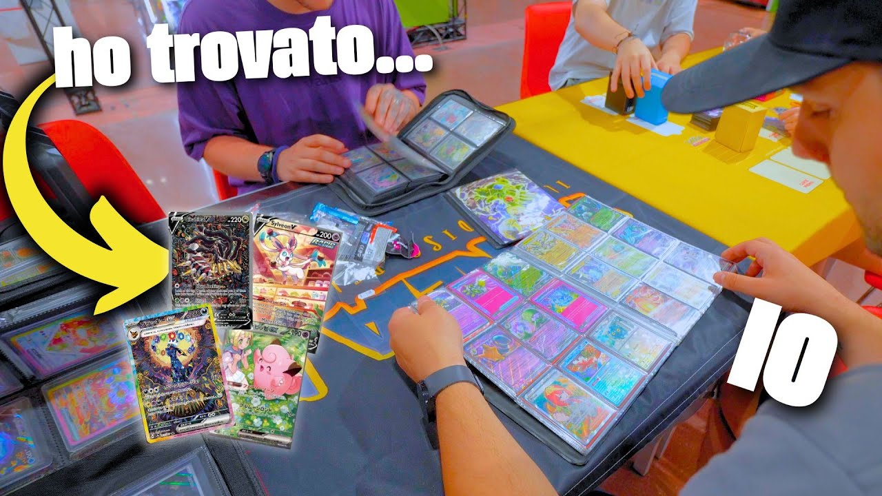 HO SCAMBIATO CARTE POKEMON IN FIERA trovo UMBREON