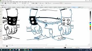 Corel Draw Tips & Tricks turn a Cartoon in to line art