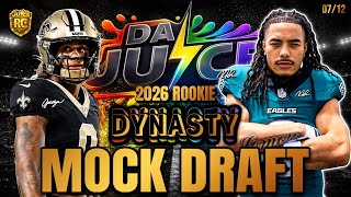 🔥 2026 Dynasty Rookie Mock Draft LIVE | AJ Brown Trade Rumors + Rashee Rice News 👀