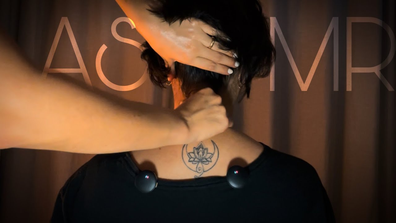 ASMR: Cafuné, Chapinha & Massagem 😴