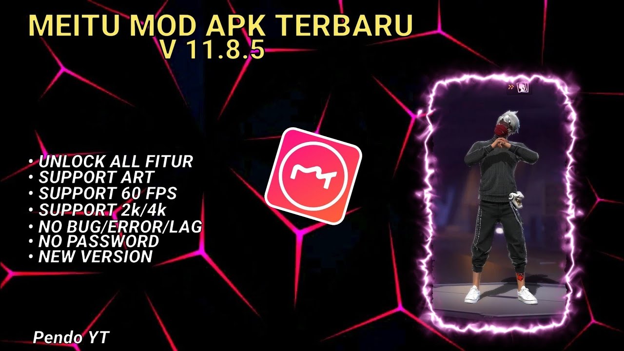 Download Meitu v11.8.5 MOD APK No Password Aplikasi Edit Foto