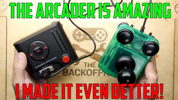 ArcadeR - De beste retro-joystick ooit en ik heb hem verbeterd!