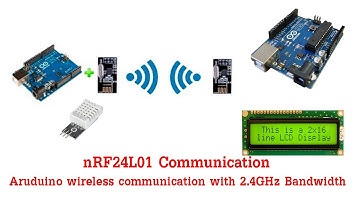 วิธีการทำพร้อมโค้ดแบบง่ายๆ การสื่อสารผ่าน NRF24L01 Communication