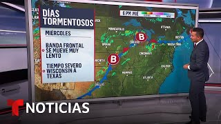 Alertan Por Tormentas Y Fuertes Vientos De Texas A Chicago Noticias Telemundo