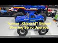 Traxxas Bigfoot XMaxx MT Steering Servo For Upgrade #traxxasbigfoot #bigfoot
