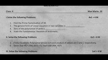 Ap 10th Class Fa-1💯💯💯 imp Maths Question Paper 2024-25 || 10th Class Self Assessment-1 Maths 2024