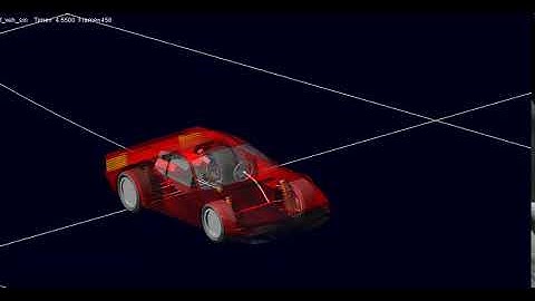 Simulation of vehicle maneuver with ADAMS Car