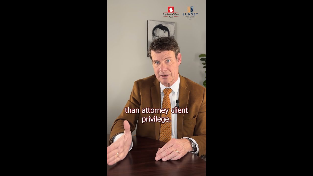 Attorney-Client Privilege vs. Duty of Confidentiality: What's the Difference?| Foy Law Office, PLLC