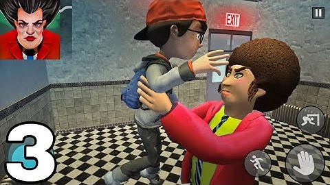 Scary Evil Teacher 3D: Spooky Teacher Game 2021 Level 8- 10 Gameplay Walkthrough Part 3