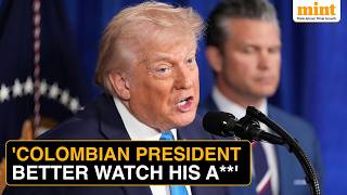 Download Lagu Na Maduro dreigt Trump met geweld tegen Cuba, Colombia en Mexico te midden van wereldwijde veront... MP3