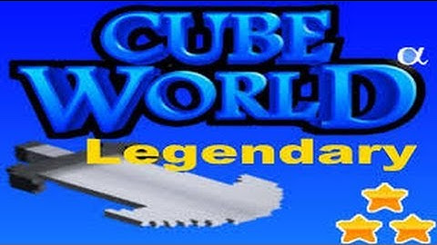 Cube world: Where to level/farm high level strong weapons/gear at.