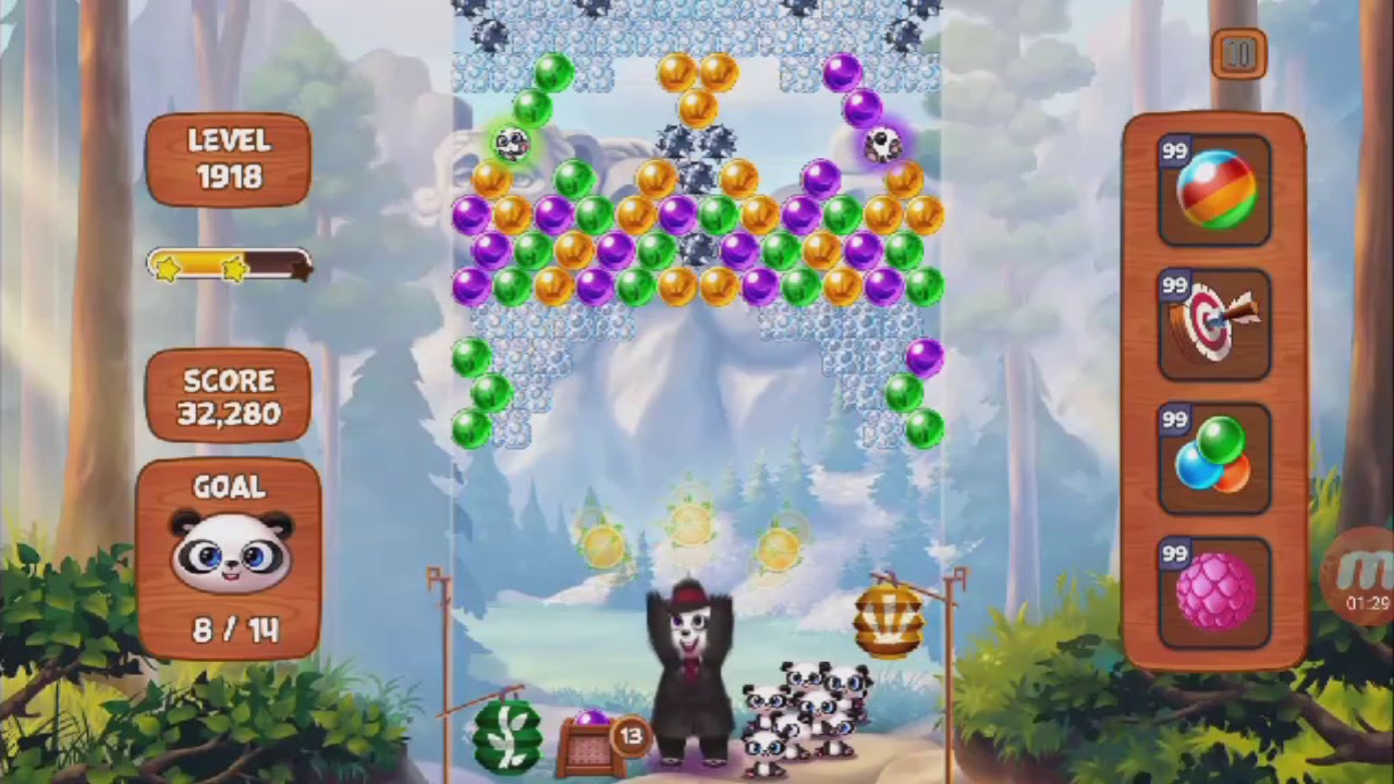 Panda Pop Level 1918 - YouTube