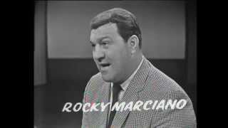 Rocky Marciano - 1966 Australian TV Interview - Muhammad Ali