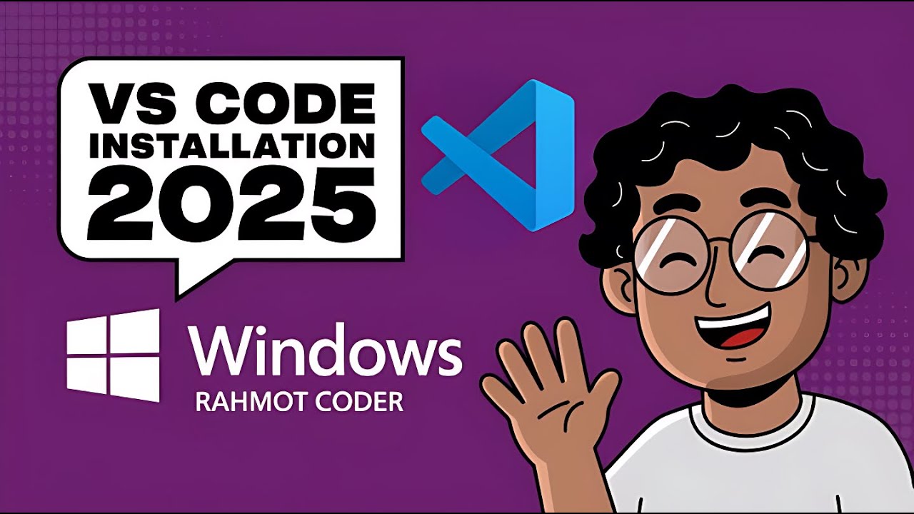 VISUAL STUDIO CODE INSTALLATION 2025. - YouTube
