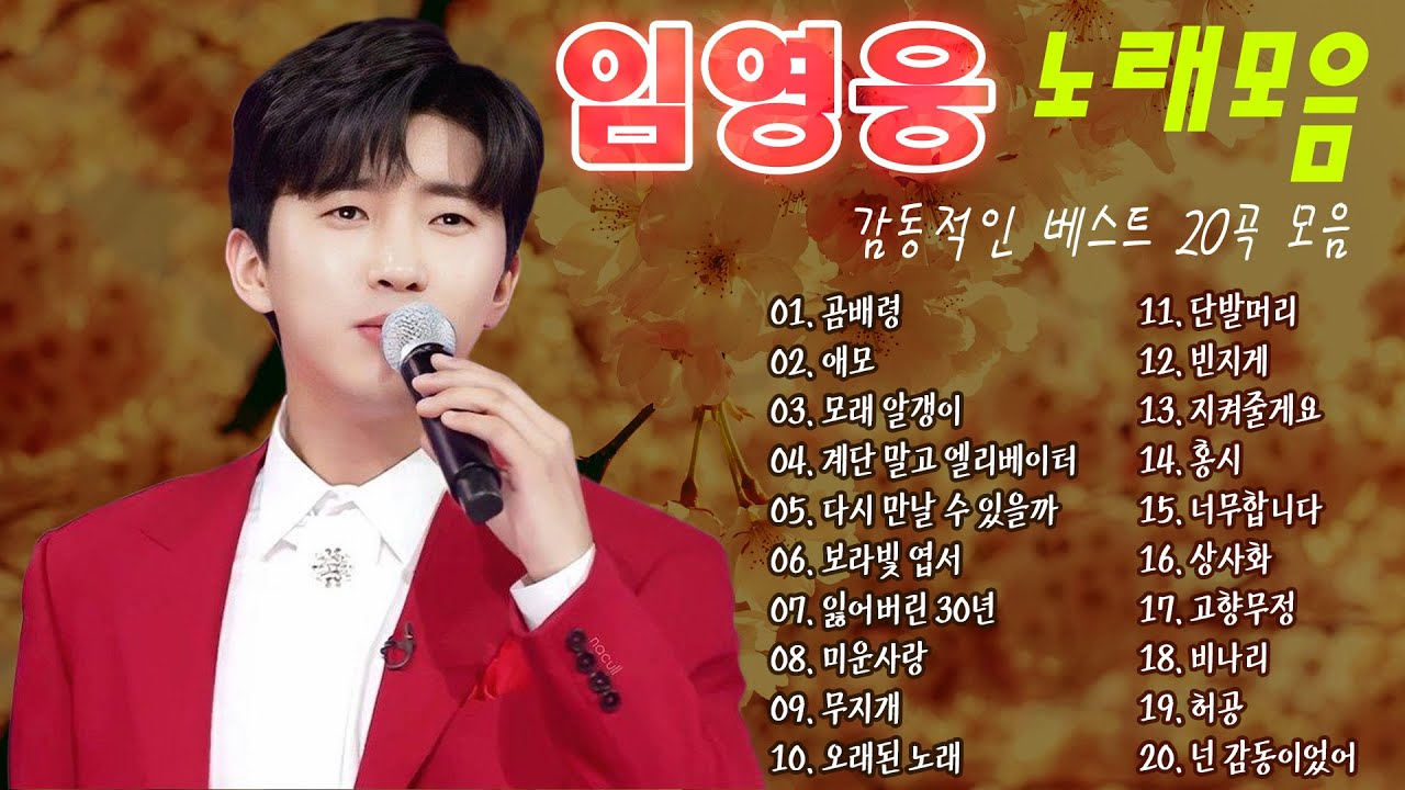 임영웅 노래모음💐광고 없는 임영웅의 24곡😘마음을 녹이는 힐링 세션💖