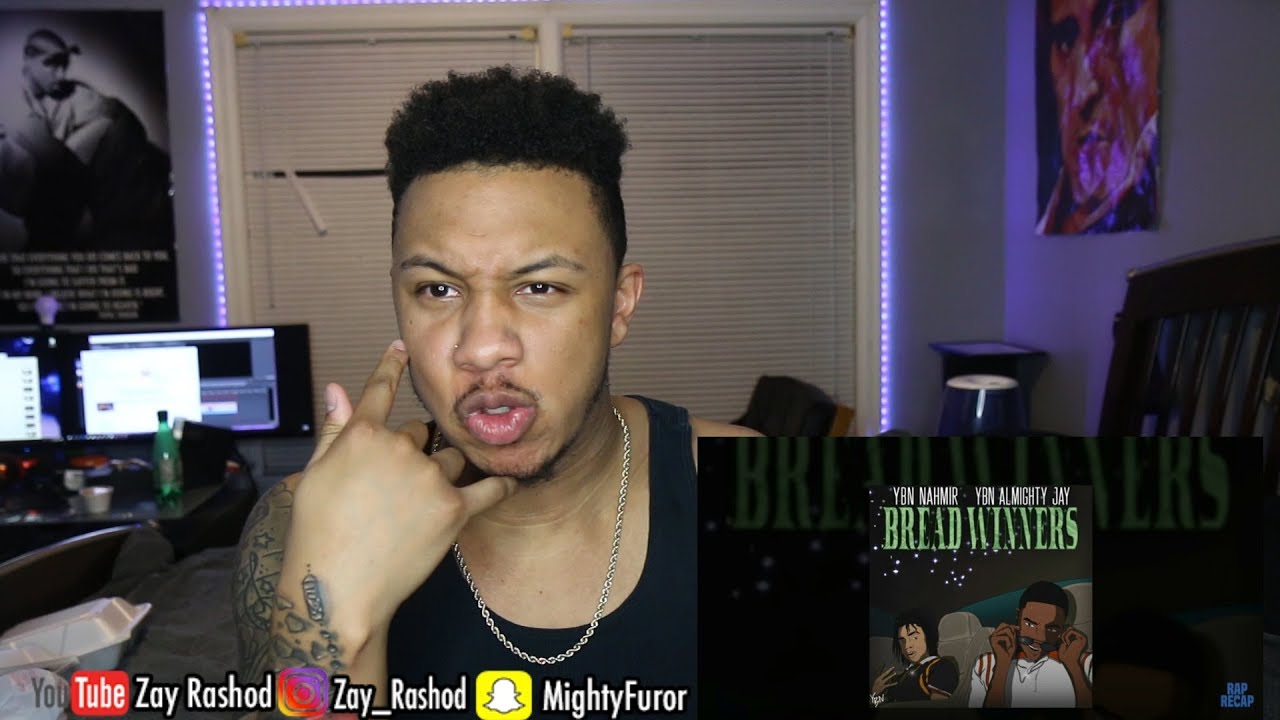 YBN Nahmir & YBN Almighty Jay - Bread Winners Official Audio Reaction Video