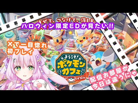 【初見さん歓迎】朝ですよ！？うさ国では！🐰ポケモンのハロウィン限定のEDがみたい！【兎和フィオナ/  #新人vtuber】
