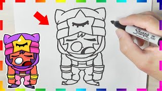 Sandy | How to drawing Brawl Stars screenshot 2