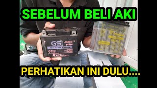 Cara Memasang Aki/Baterai Kendaraan Sepeda Motor Yamaha Mio GT. Tutorial.