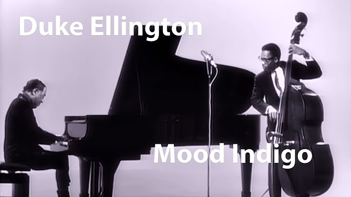 Mood Indigo Live version - Live performance video thumbnail