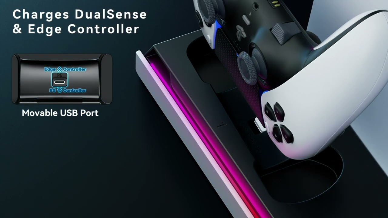 Labtec Supporto PS4 Con Ventola Di Raffreddaento E Stazione Di - Foto 6