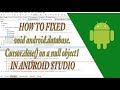 void android database Cursor close on a null object1 || Tutorial Android Indonesia