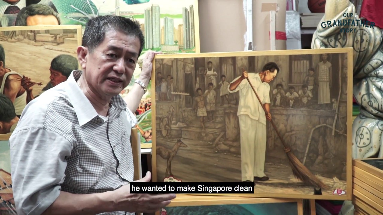 Our History on Canvas – Singapore's Movie Poster Painter