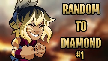 Brawlhalla - Ranked 1v1 Random to Diamond #1