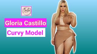 Gloria Castillo 🇺🇸…| Glamorous Plus Size Model | Curvy Fashion Model | Wiki Lifestyle, Biography