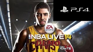NBA LIVE 14 (PS4) Demo | Vaya mierda de juego | SergioLiveHD